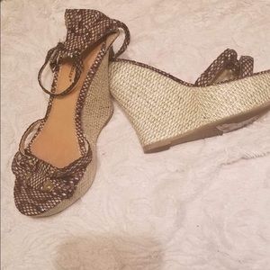 Snake skin looking heels